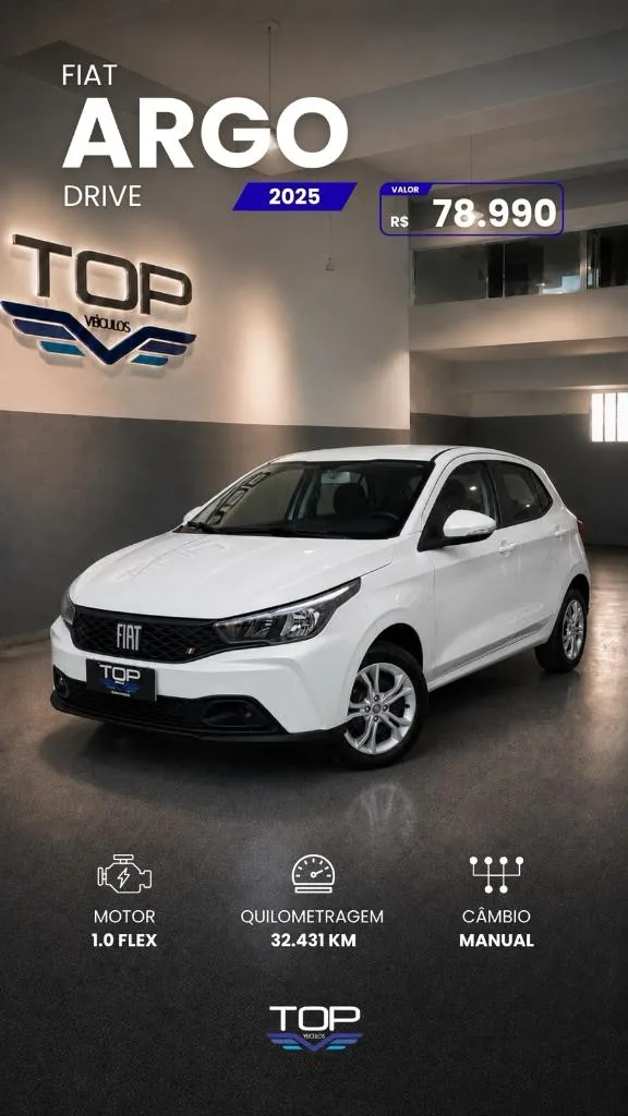 Foto do anúncio Fiat Argo 1.0 Drive