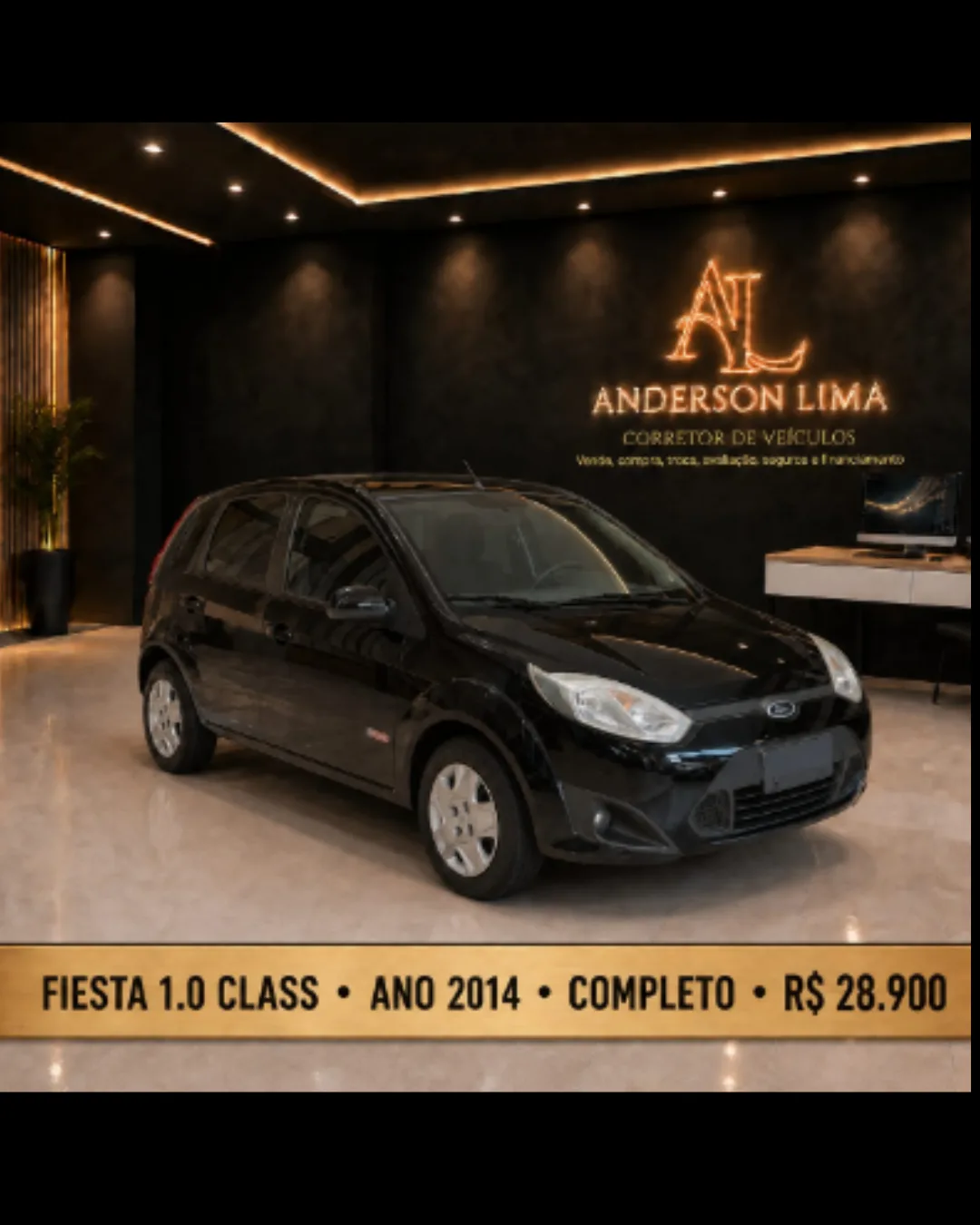 Foto do anúncio Ford Fiesta 1.0 Class 2014 Completo