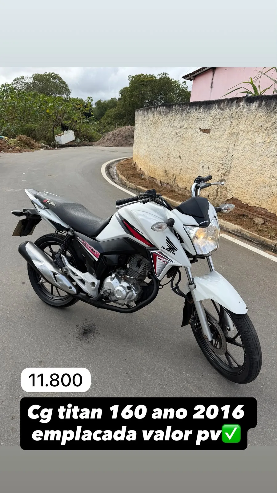 Foto do anúncio Honda CG Titan 160 2016 à venda