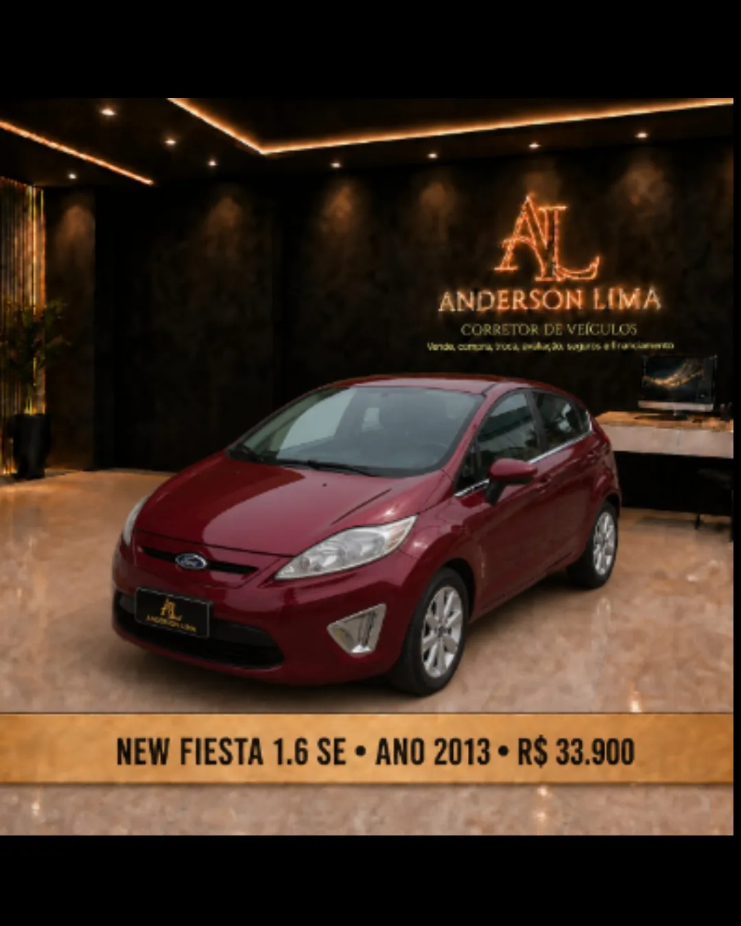 Foto do anúncio Ford New Fiesta 1.6 SE 2013 à venda